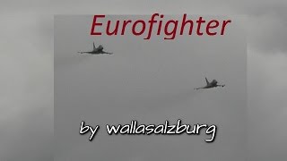 Eurofighter üben Abfangen mit AlphaJet der Flying Bulls Flughafenfest  180916 [upl. by Hillary]