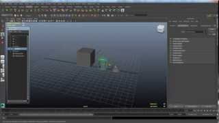 How to group and ungroup objects in Autodesk Maya [upl. by Aicinet]