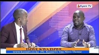 ONE ON ONE WITH NATIONAL YOUTH COUNCIL NYC EASTERN REGION BENSON KITOO MUTEMI LIVE AT KYENI TV [upl. by Beeson235]