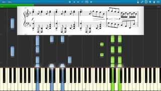 Code Geass R2  Madder Sky  Piano Tutorial Synthesia  Sheets [upl. by Laehcimaj99]