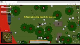 Survivio 50v50 Lone Survivr 11 Kills [upl. by Atsirak533]