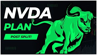 NVDA Stock Split My Trading Strategy nvda optionstrading [upl. by Dumanian]