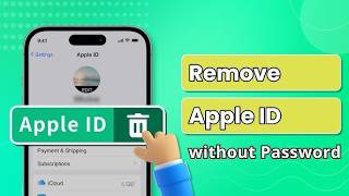 Remove Apple ID from iPhone No Password Needed [upl. by Idroj702]