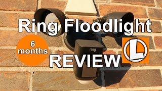 Ring Floodlight Camera  6 Months Review [upl. by Hellah]