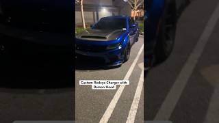 Custom Redeye Charger with Demon Hood shows out srt charger hellcat mopar dodge ford hemi [upl. by Aivizt234]