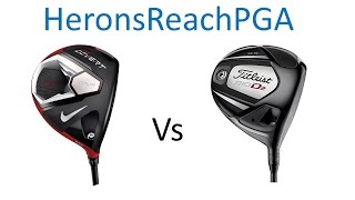 Nike Covert 20 Tour driver v Titleist 913D2 driver [upl. by Pomeroy14]