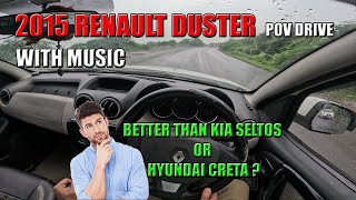 2015 Renault Duster 85 PS Diesel Manual POV Drive  Still Better Than Kia Setos Or Hyundai Creta [upl. by Lamp]