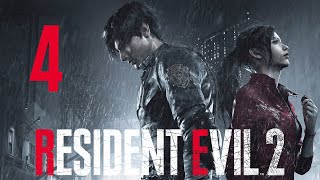 Resident Evil 2 Remake  Leon S Kennedy  Capítulo 4 quotTyrantquot [upl. by Neeli]