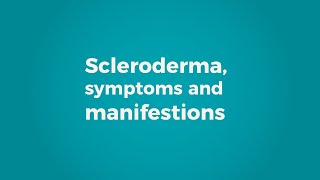 Scleroderma symptoms and manifestations [upl. by Hemingway]