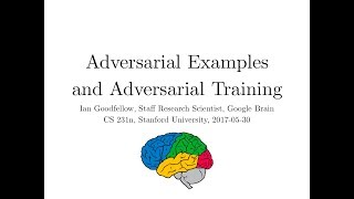 Lecture 16  Adversarial Examples and Adversarial Training [upl. by Trutko436]