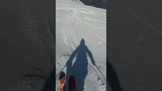 Cairngorm mountain freeride line Coire Na Ciste line [upl. by Ruddy245]