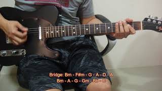 Trip to Jerusalem  the eraserheads Guitar Tutorial with Tabs [upl. by Lynde7]