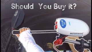 Watersnake T24 ASP Trolling Motor Unboxing and Field Test [upl. by Akinod]