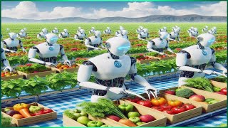 AI Robot Technology  Revolution in Cultivation and Harvesting Vegetables and Fruits [upl. by Treharne]