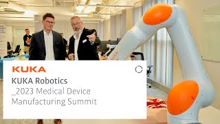 KUKA Robotics 2023 Medical Device Manufacturing Summit [upl. by Wolfort709]