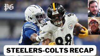 NFL Week 15 Steelers vs Colts reaction recap highlights and analysis [upl. by Peugia]