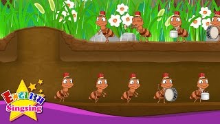 The Ants Go Marching  Ants Go Marching  popular music song  Nursery Rhyme with lyrics [upl. by Atikram]