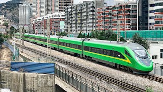 CR200J EMU Train go to Lanzhou Station [upl. by Durstin]