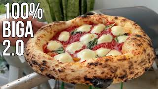 100 Biga Pizza Recipe 20 NEW METHOD for Contemporary Crust [upl. by Lexis]