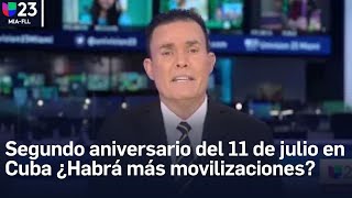 Conmemoran los dos años de las protestas del 11 de julio en Cuba ¿habrá nuevas movilizaciones [upl. by Magen47]