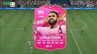 EA FC 24  95 Futties Premium Ruben LoftusCheek  Gameplay Ultimate Team [upl. by Bernadina994]