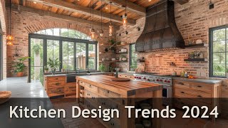 Kitchen Design Trends 2024 [upl. by Ytok]