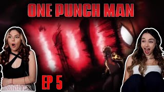 One Punch Man Season 1 Episode 5 REACTION The Ultimate Master [upl. by Arama261]