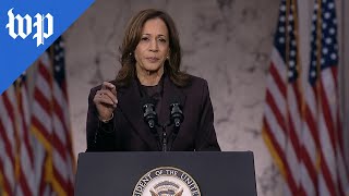 Harris concedes loss delivers message of hope [upl. by Scammon177]