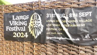 Largs Viking festival 2024 [upl. by Ellehctim]