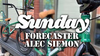 2022 SUNDAY FORECASTER ALEC SIEMON 20quot BMX UNBOXING harvesterbmx [upl. by Gayn99]