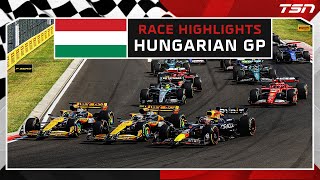 F1 RACE HIGHLIGHTS Hungarian Grand Prix [upl. by Tufts]