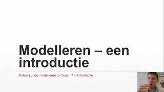 Natuurkunde modelleren in Coach  Introductie [upl. by Ermine]