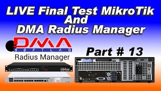 LIVE Final Test MikroTik And DMA Radius Manager CPU Usage 10 Part  13 [upl. by Penthea]