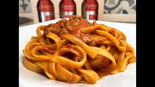 FRESINE AL RAGÙ DI SALSICCIA ESPRESSO CUCINANDOMELAGODO [upl. by Zeiler446]