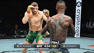 Israel Adesanya vs Dricus Du Plessis  FULL FIGHT RECAP [upl. by Leopold422]