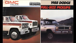 Dodge Ram PickUps 1988 y Camiones GMC 1988 [upl. by Straus820]