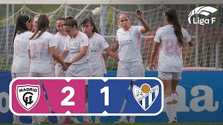 Resumen del Madrid CFF vs Sporting Club Huelva  Jornada 21  Liga F [upl. by Ingunna475]