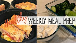 Weekly Meal Prep  Italian Stromboli amp Buffalo Ranch Dip  WW Freestyle [upl. by Wolenik]