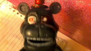 Custom FNAF 6 Lefty Figure Review [upl. by Htaeh]