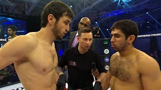 ZABIT Magomedsharipov SMASHES Artak Nazaryan TKO MMA fight HD [upl. by Clifford]