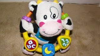 Vtech Moosical Beads Cow Baby ToyMusical toy with animal sound [upl. by Lorrac]