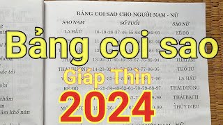 Bảng coi sao năm 2024 [upl. by Areval804]