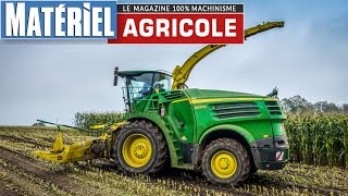 Presentation de lensileuse John Deere série 8000  forage harvester by Matériel Agricole [upl. by Atoel892]