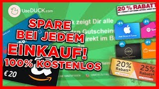 So sparst du Geld bei jedem Einkauf mit Rabatten und Gutscheinen ohne einen Cent zu bezahlen 💸 [upl. by Darraj]