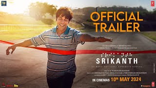 SRIKANTH Official Trailer RAJKUMMAR RAO  JYOTHIKA ALAYA [upl. by Cerracchio58]