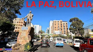 REAL STREETS OF LA PAZ BOLIVIA DOWNTOWN LA PAZ EPISODE 1 🚙 4K [upl. by Kristofor]