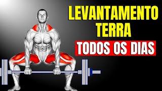 O que acontece com seu corpo ao Fazer Levantamento Terra  Deadlift todo dia  CORPO HIPERTROFIADO [upl. by Dustan]