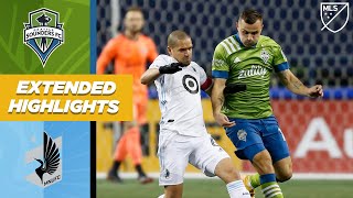 HIGHLIGHTS Seattle Sounders FC vs Minnesota United FC  December 07 2020 [upl. by Alyak]