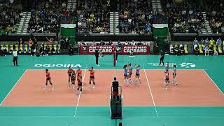 IMOCO CONEGLIANO  ECZACIBAŞI ISTANBUL  2024 Champions League Semifinal  2nd set [upl. by Fowler533]