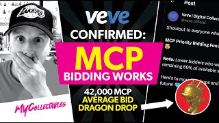 Veve MCP Priority Bidding WORKS CONFIRMED 42k on Dragon Drop [upl. by Otrebile]